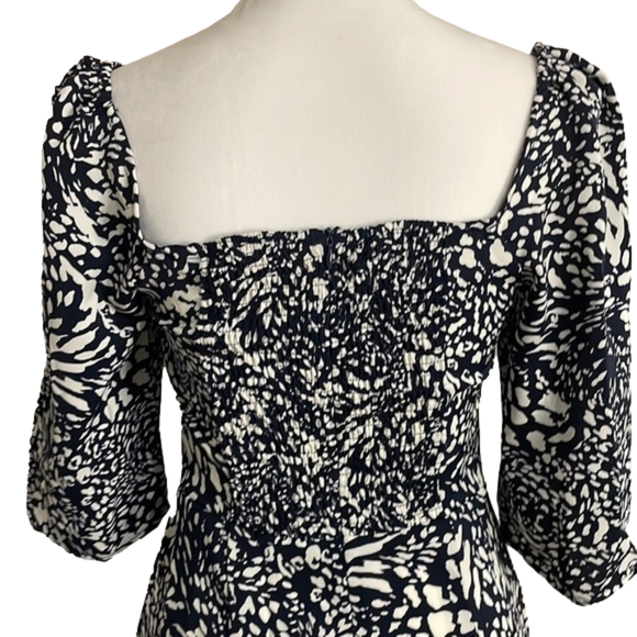 NWT Cupshe Lisa Square Neck Midi Dress - Picture 7 of 15